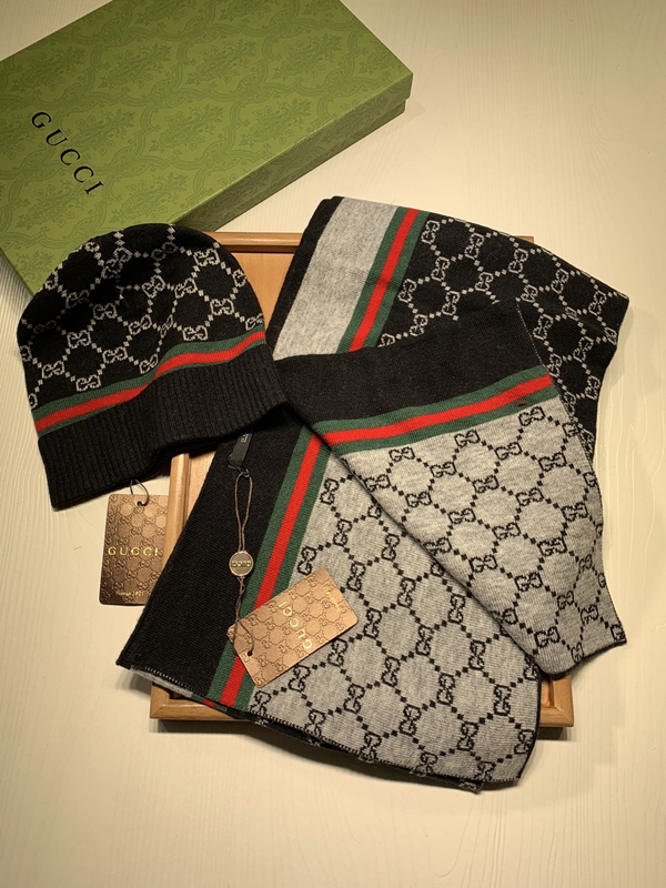 ブランドマフラー角部分ディテール